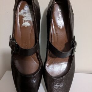Naturalizer Women's Brown Mary Jane Shoes
